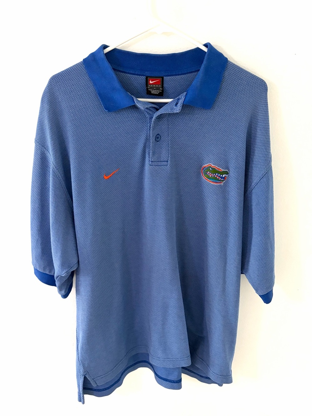Vintage Nike Team Florida Gators Polo, Size: Large